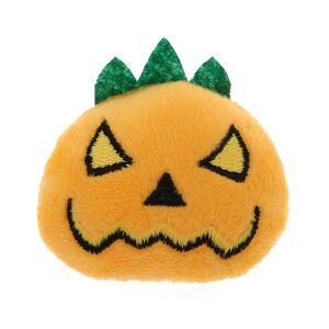 Smiles Pumpkin Cat Teaser Toys Orange